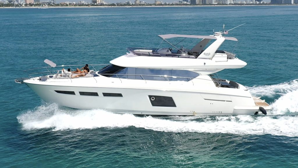 63 foot prestige yacht